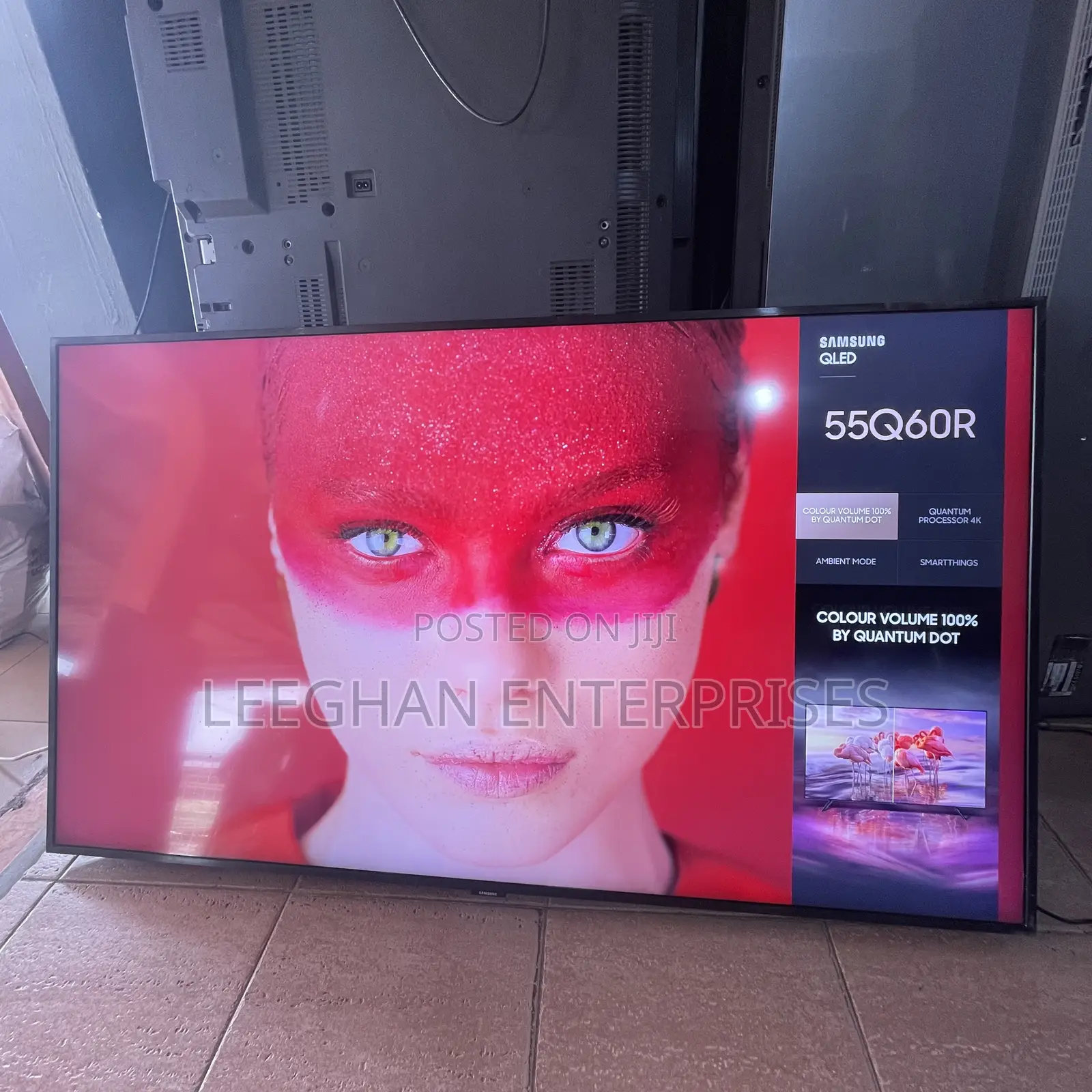 55 Samsung Qled 55q60r Smart Tv