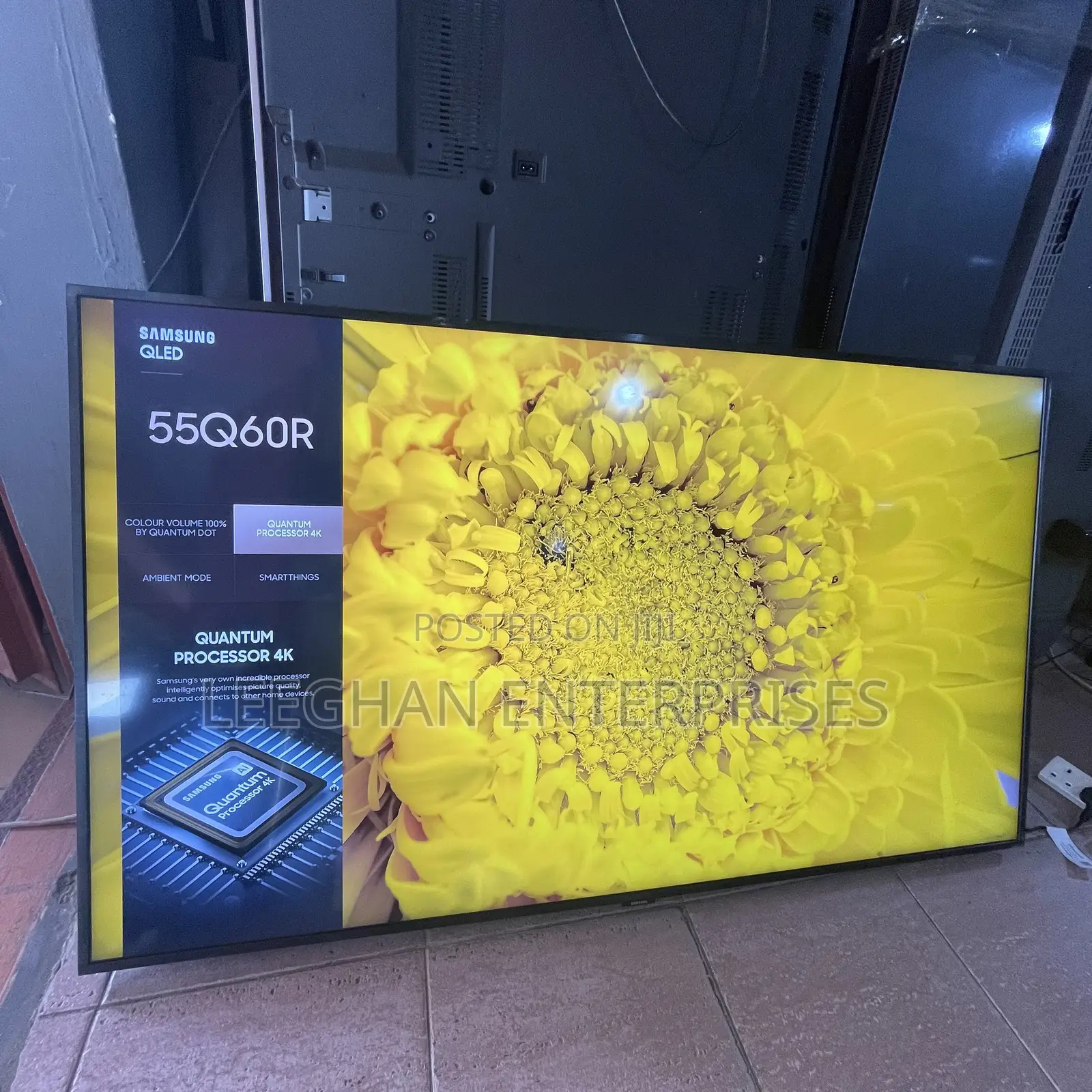 55 Samsung Qled 55q60r Smart Tv