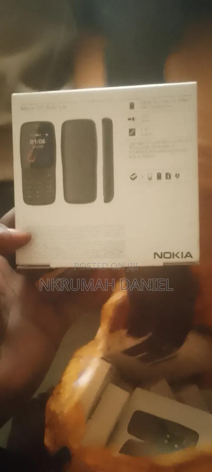 New Nokia 106 Black