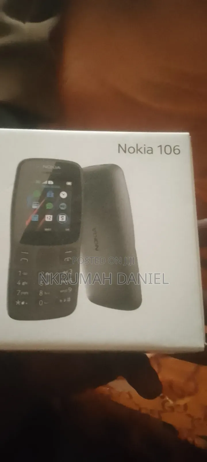 New Nokia 106 Black