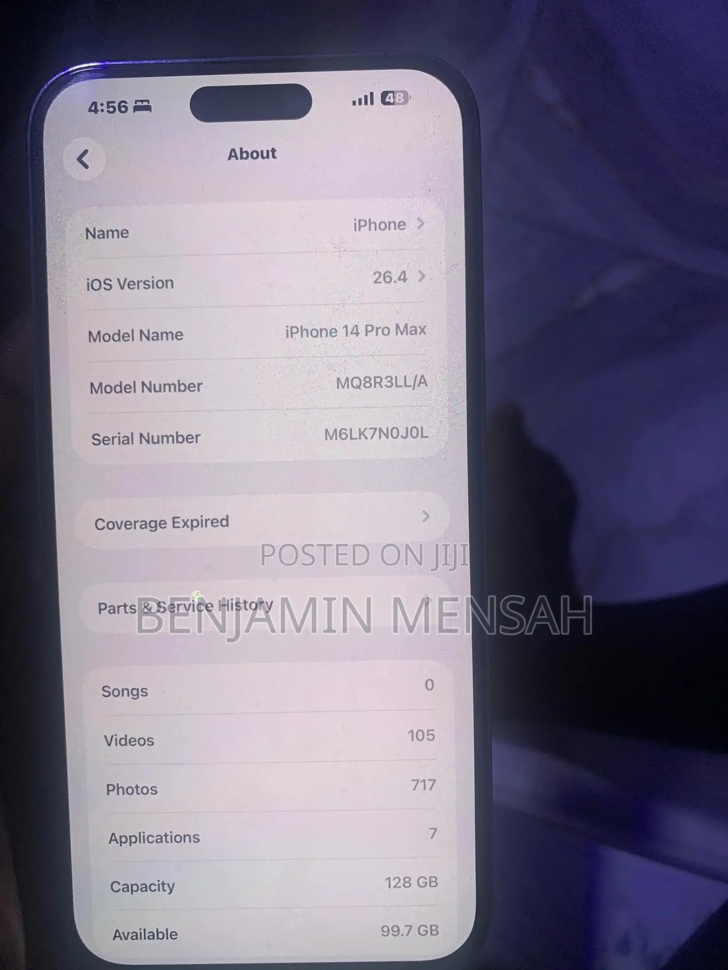 Apple iPhone 14 Pro Max 128 GB Purple