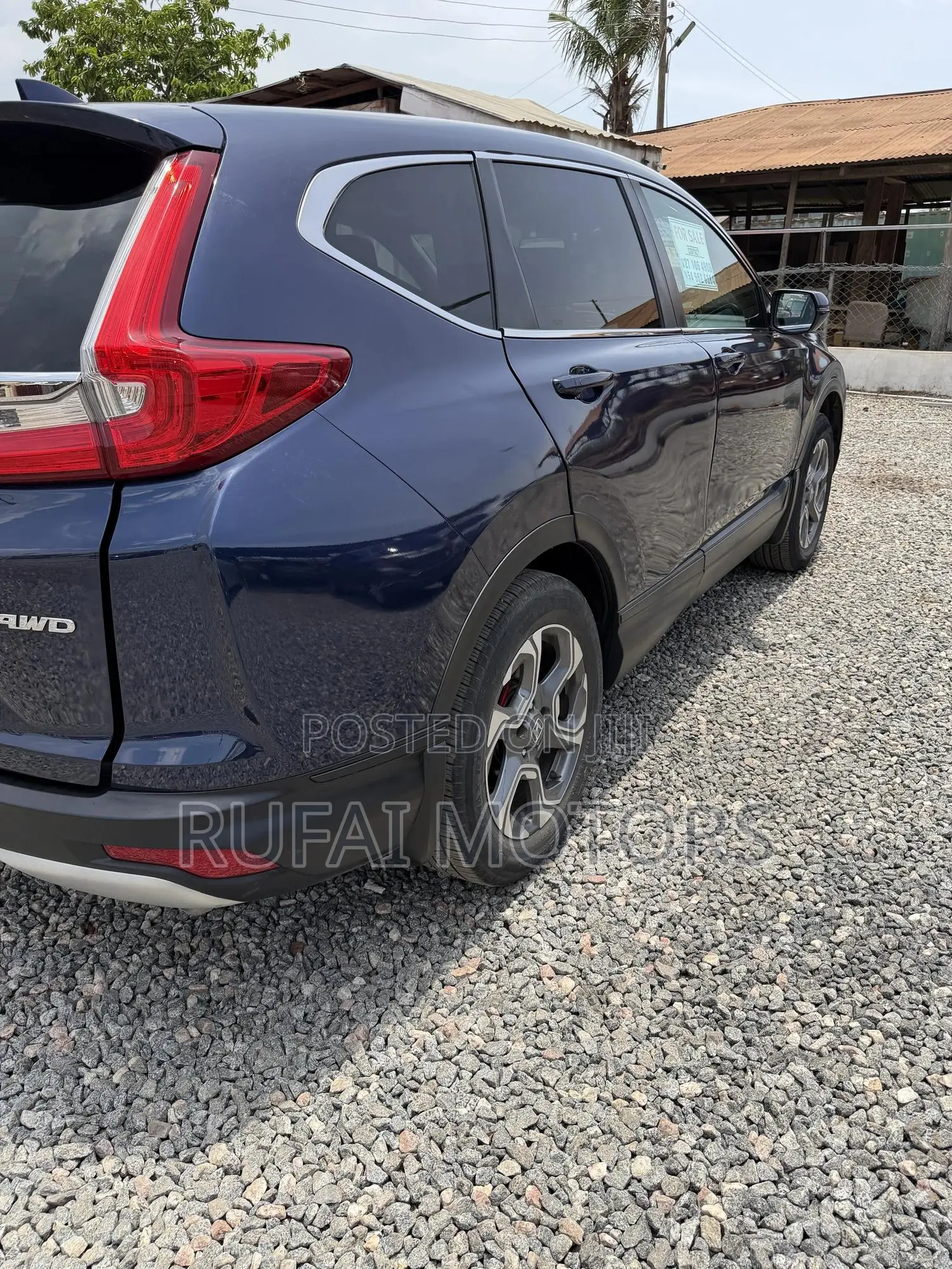 Honda CR-V EX AWD 2019 Blue
