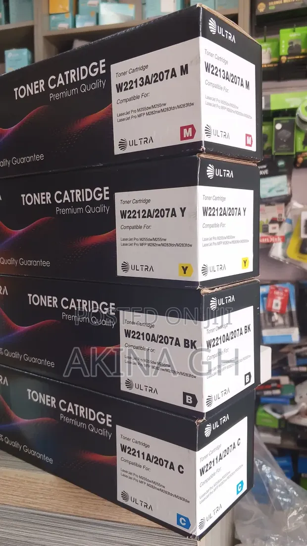 Ultra 207a Toner Cartridge All Colors 2