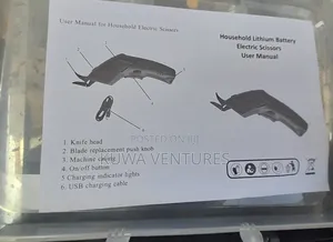 Electric Scissors With 2 Extra Blades