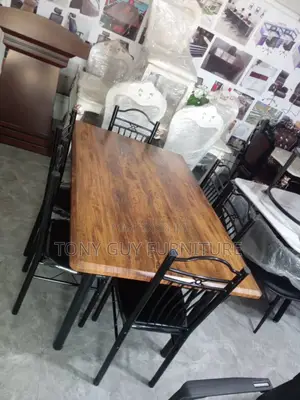 Wooden 6 Chairs Dining