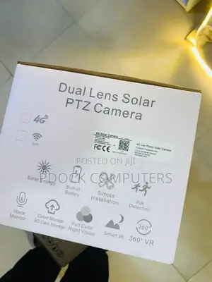 Ubox 4g PTZ Smart Solar Outdoor Camera