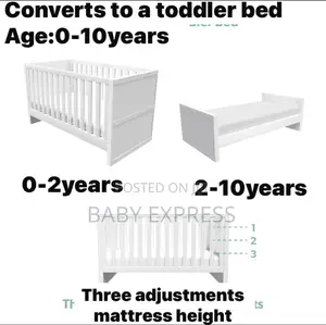 Convertible Baby Cot To Toddler Bed – Strong, Clean Affordable
