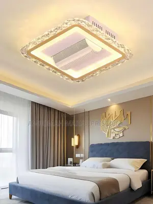 Bluetooth Bladeless A.C Fan Light