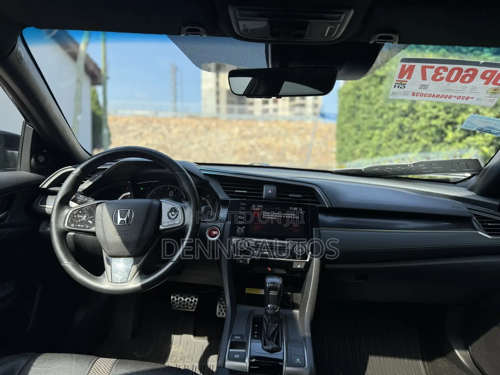 Honda Civic Sport Touring Hatchback 2020 Black