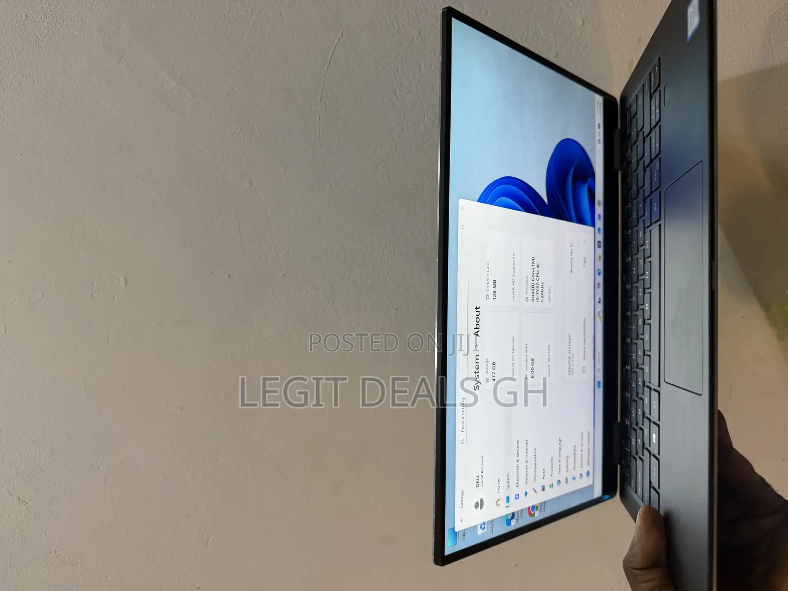 Laptop Dell XPS 13 9365 8GB Intel Core i5 SSD 512GB