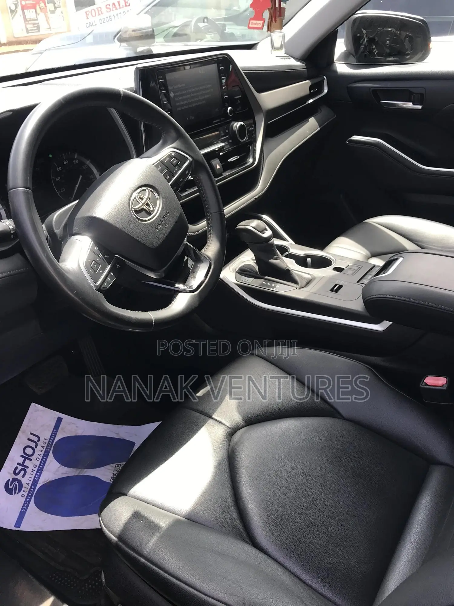 Toyota Highlander XLE 2021 Black