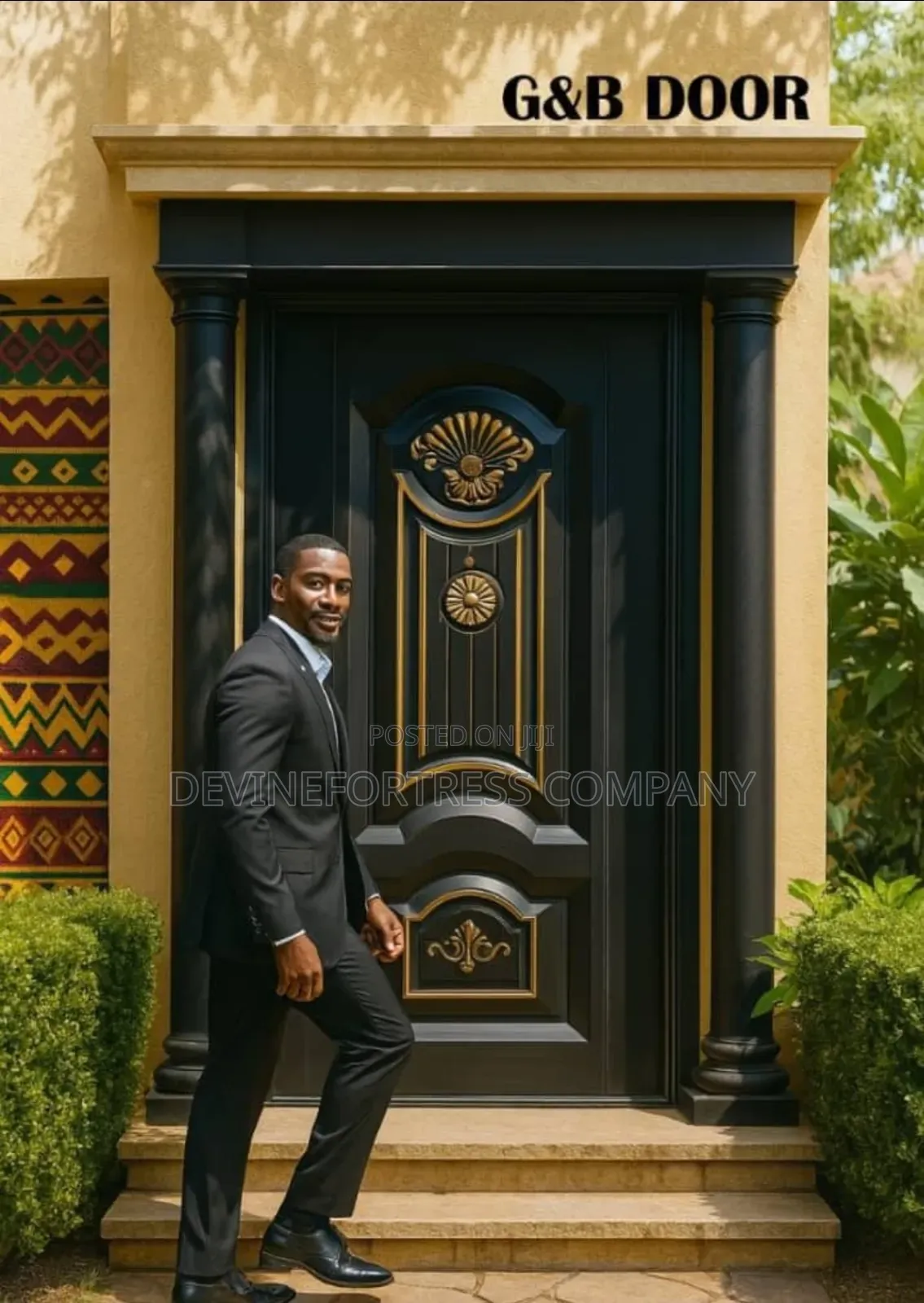 Gnb High Standard Anti Rust Security Door Single//Oh