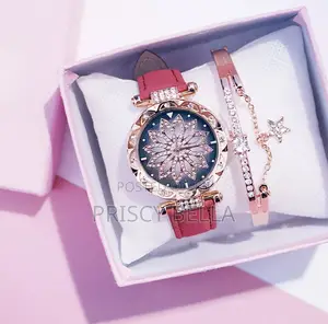 Luxury Diamond Women’S Watch With Bracelet