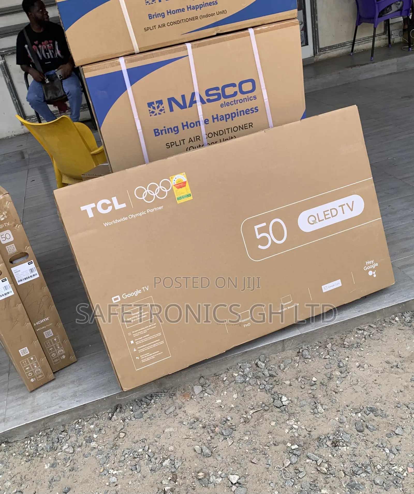 Sleek Ultra TCL 50s5k Uhd Android Frameless Qled 50 Inch Tv