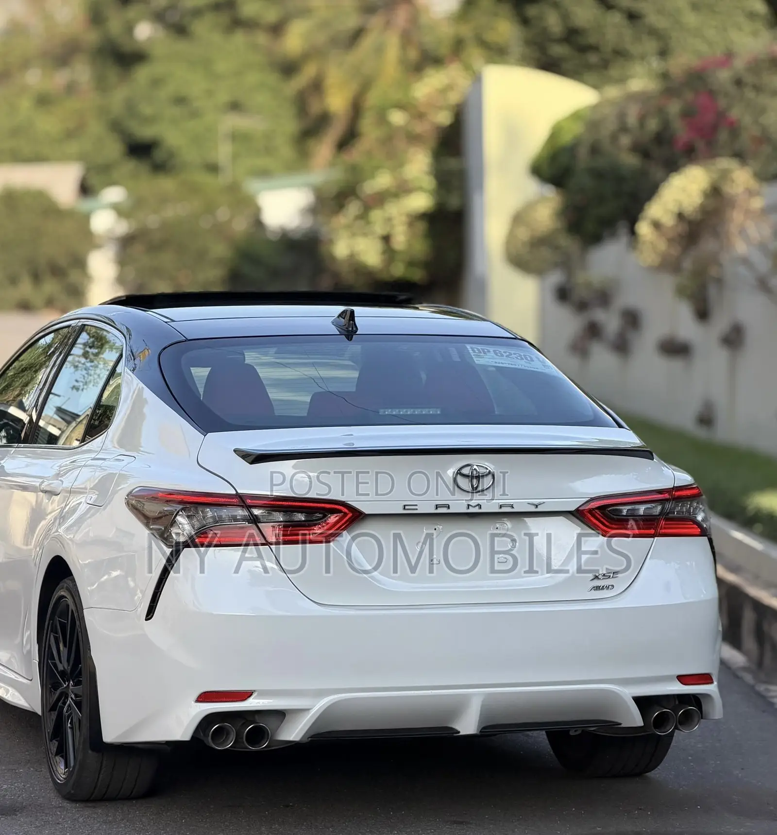 Toyota Camry XSE 2023 White