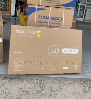 Order Qled TCL 50 Inch Smart Frameless Uhd Android 50s5k Tv