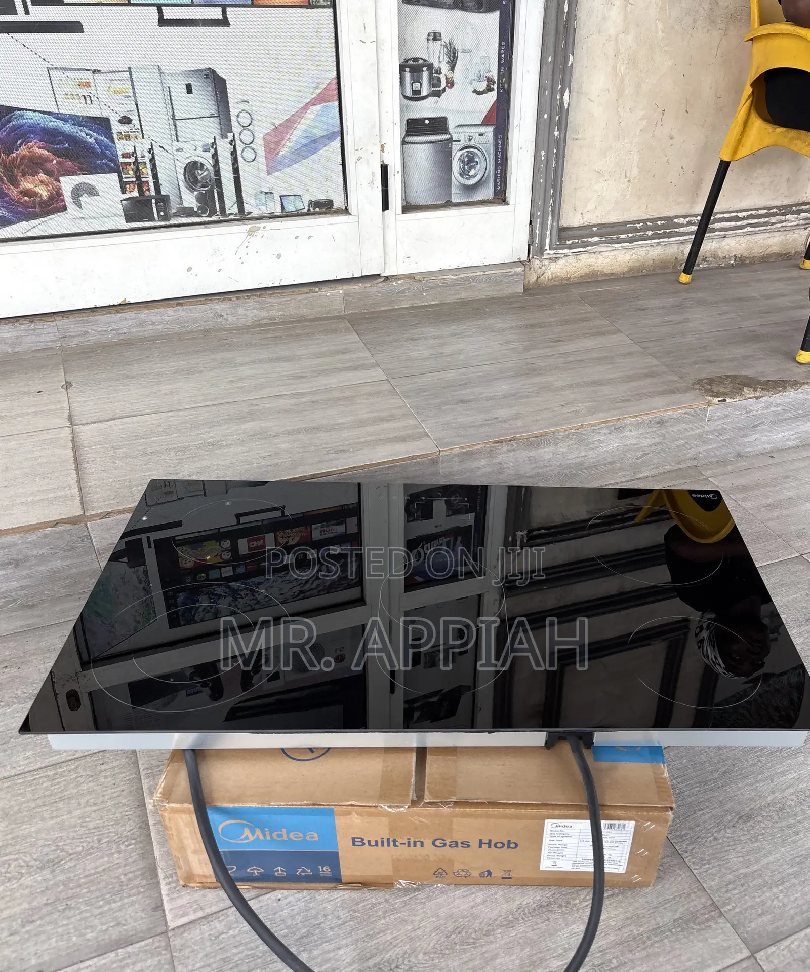 Buy Affordable Midea 5 Electric Built in Hob(Black)Glass 