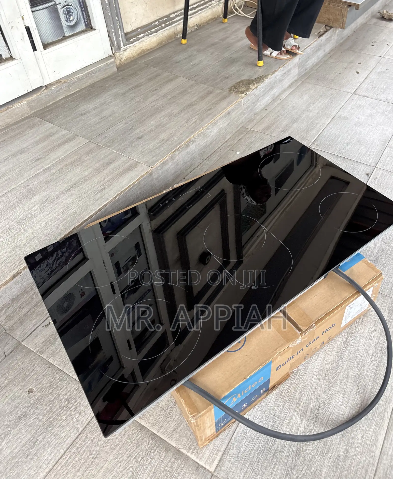 Buy Affordable Midea 5 Electric Built in Tempered Glass Hob 