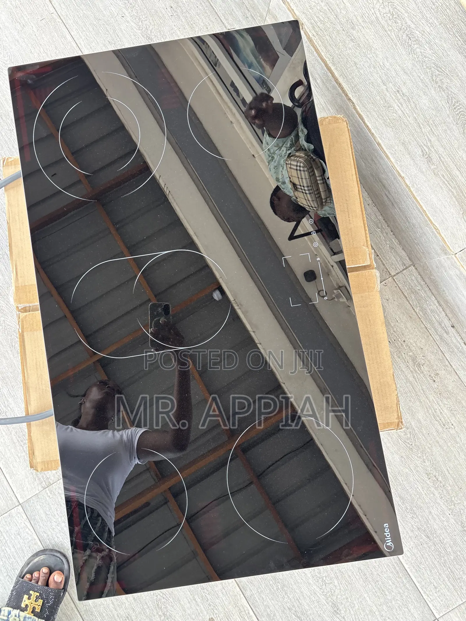 Buy Classic Midea Tempered Glass Built in 5 Electric Hob.
