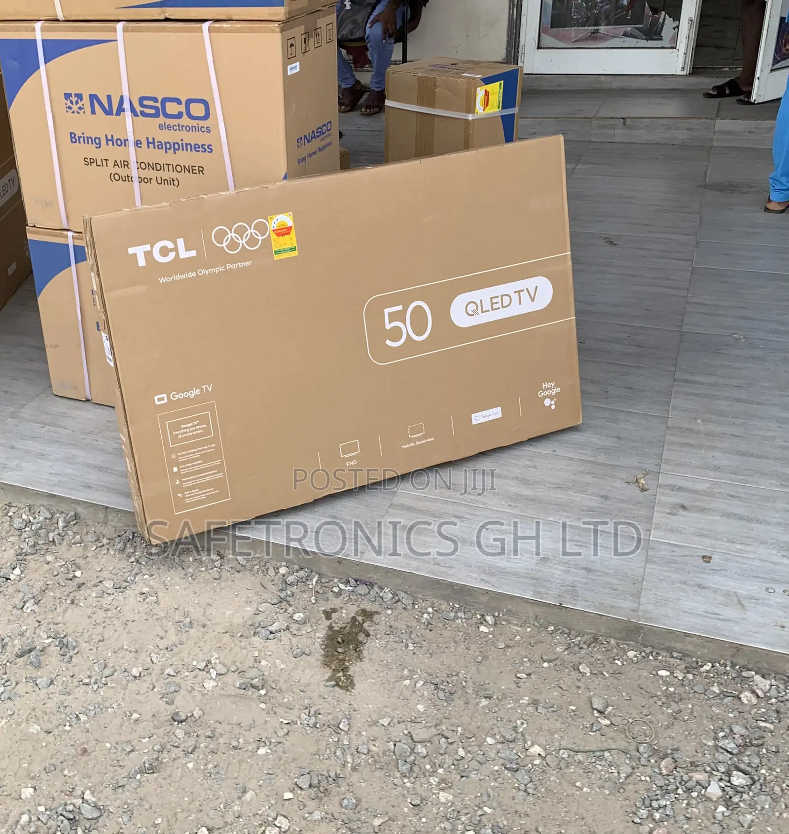 Brand New TCL Qed Smart Uhd Frameless Android 50 Inch 50s5k Tv