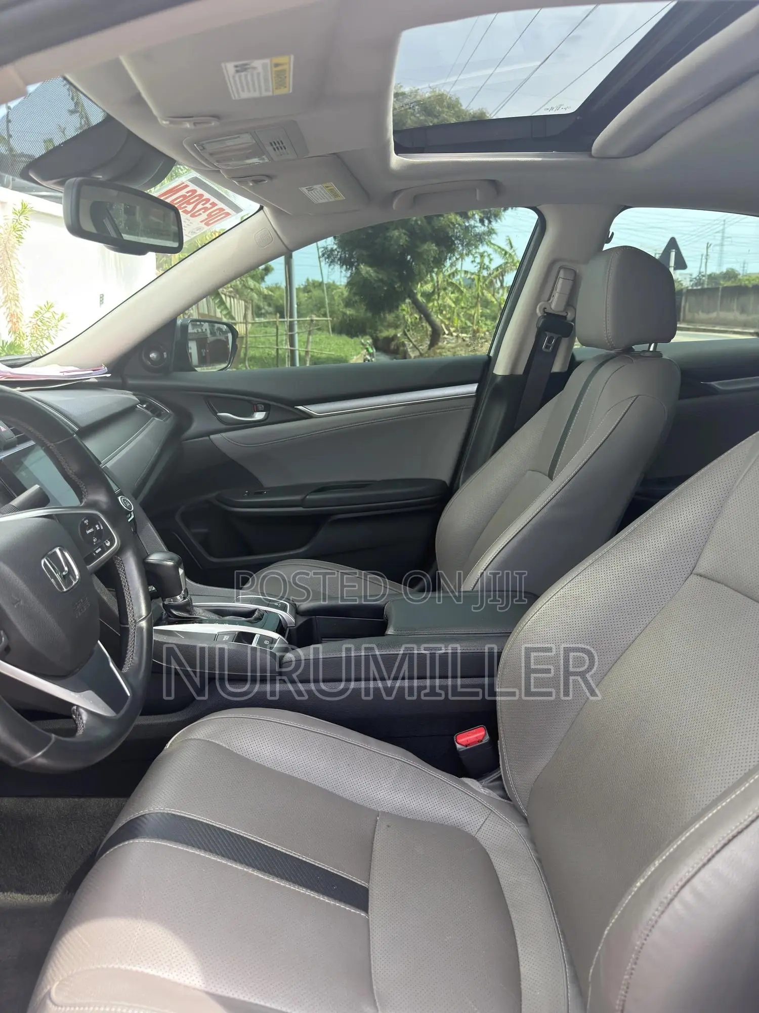 Honda Civic Touring Sedan 2018 Gray