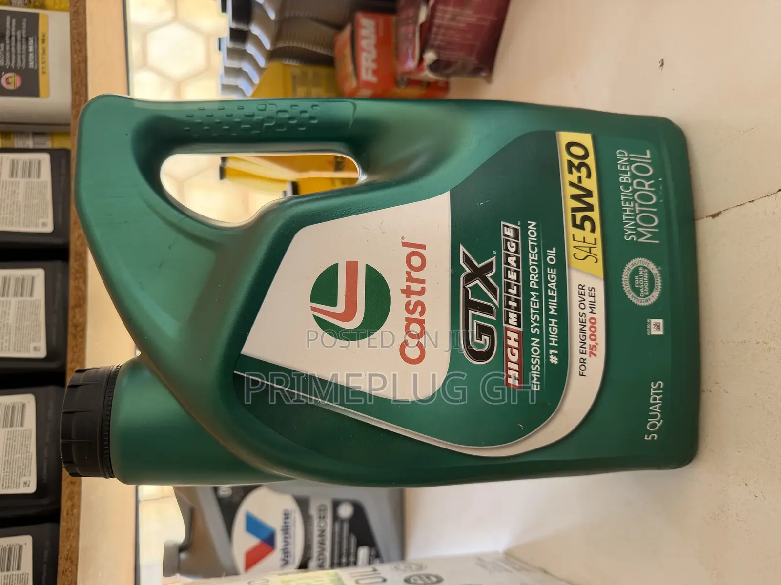 Castro Gux High Mile/a/Ge Emission System Protection High Mileage Oil