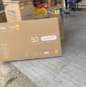 Secure Frameless 50 Inch Smart Uhd Android TCL 50s5k Tv
