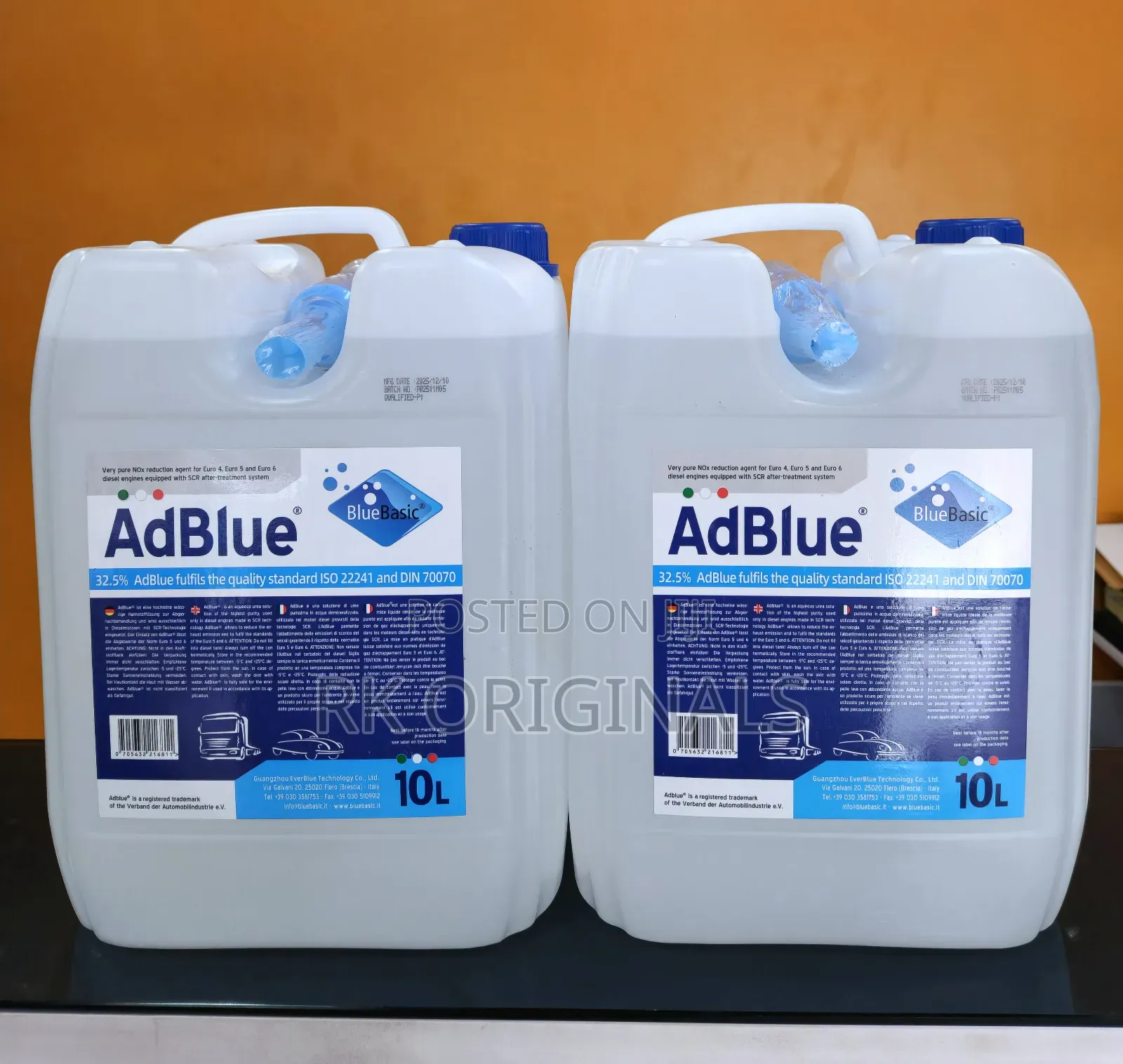Adblue 10l Diesel Exhaust Fluid With SCR