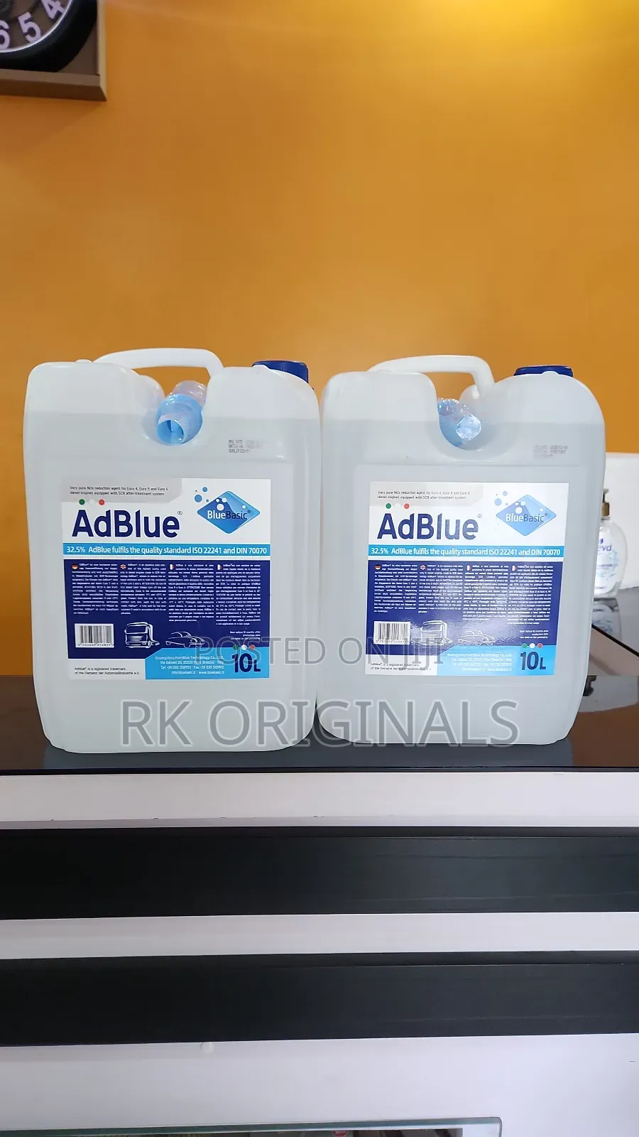 Adblue 10l Diesel Exhaust Fluid With SCR