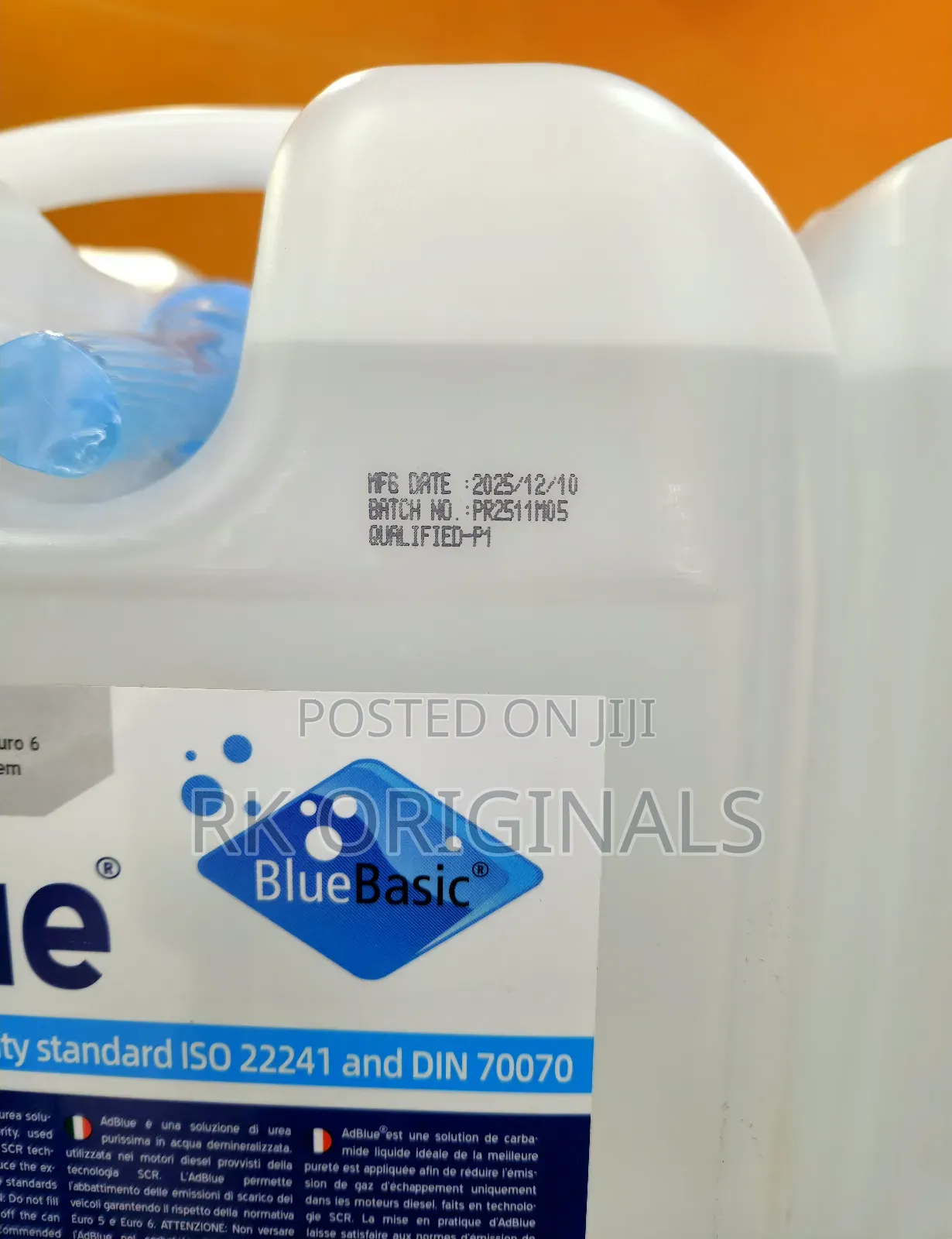 Adblue 10l Diesel Exhaust Fluid With SCR