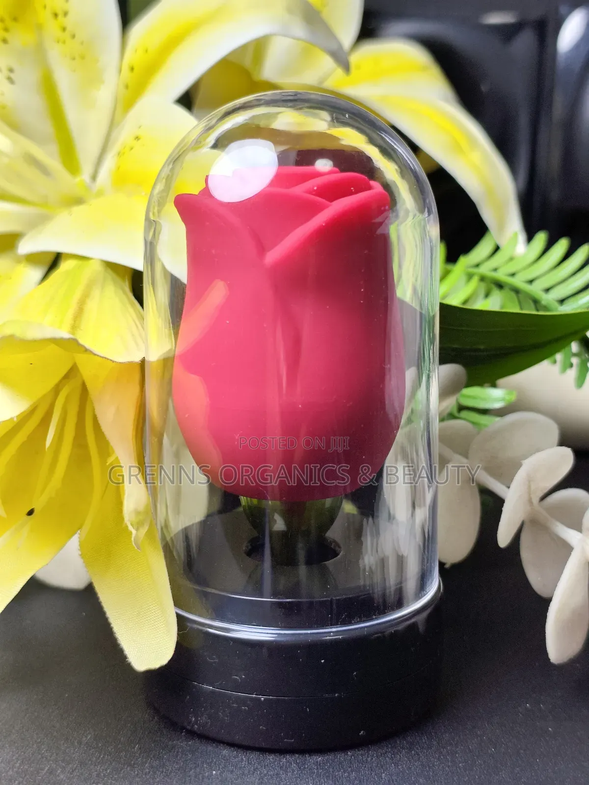 Double Rose Suction Lick Vibrator