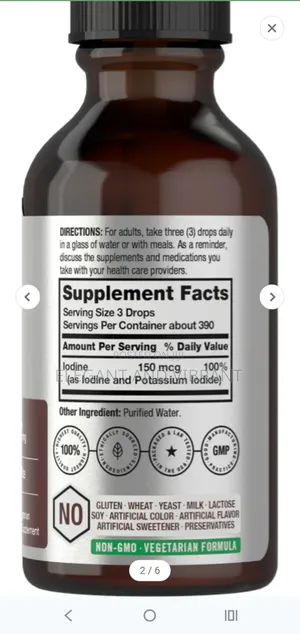 Iodine 150mcg | 2oz Liquid Drops