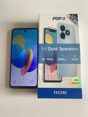 Tecno Pop 8 128 GB Green