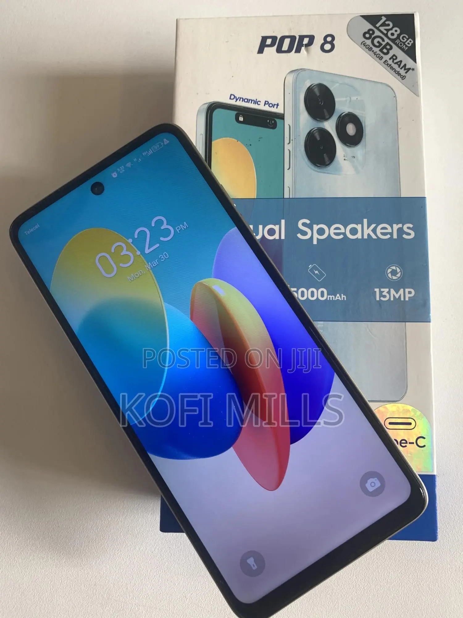 Tecno Pop 8 128 GB Green