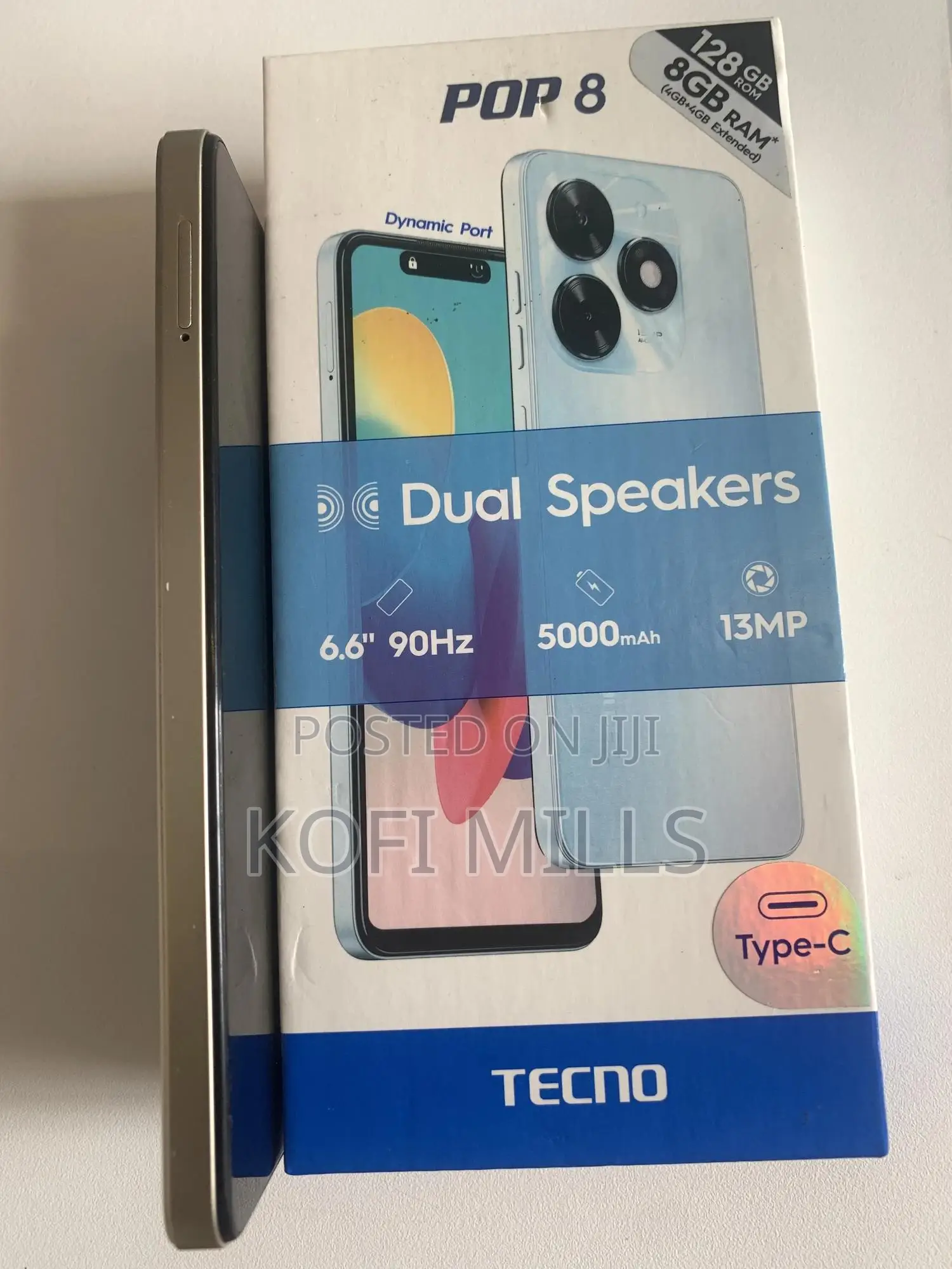 Tecno Pop 8 128 GB Green