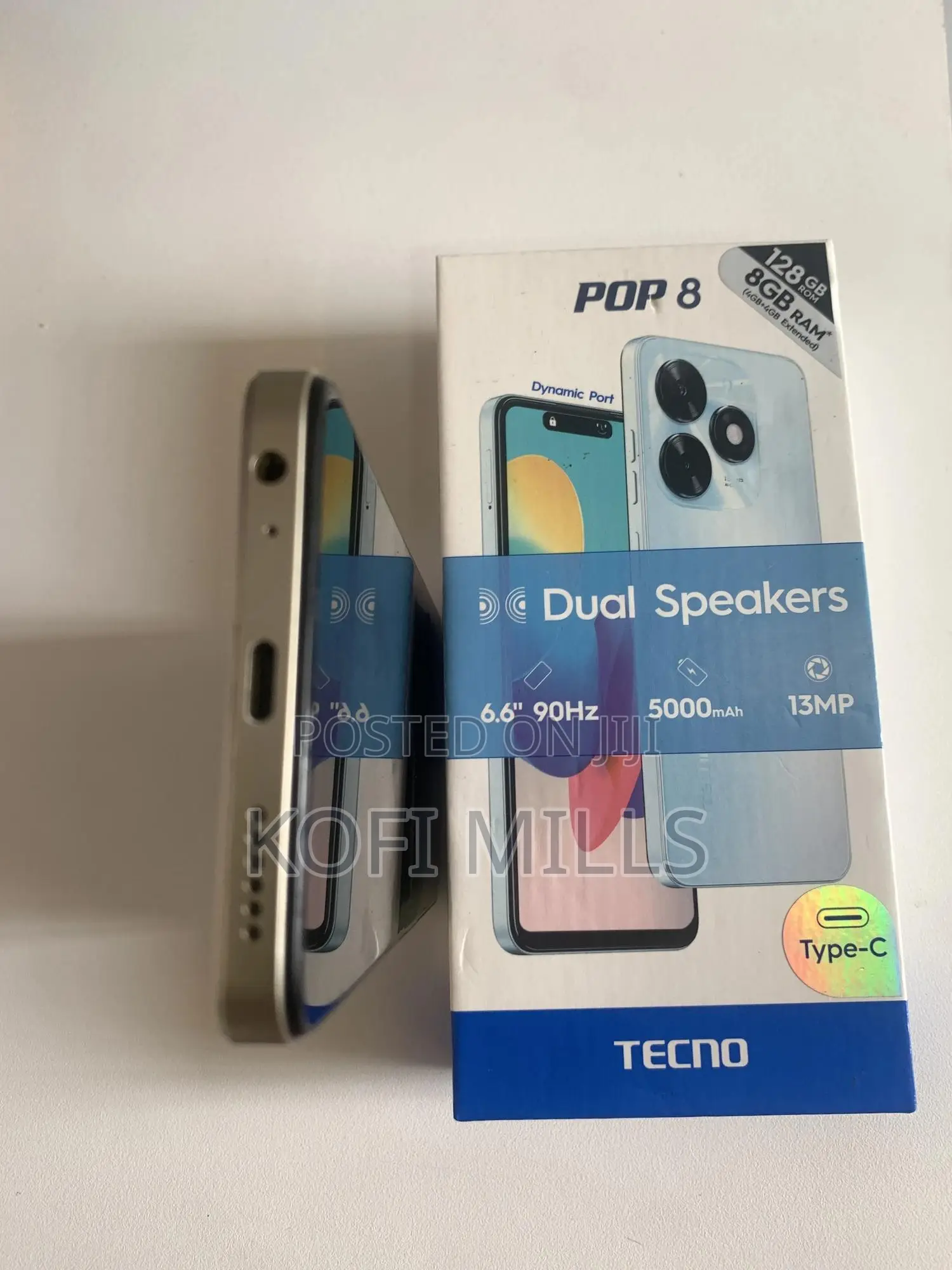 Tecno Pop 8 128 GB Green