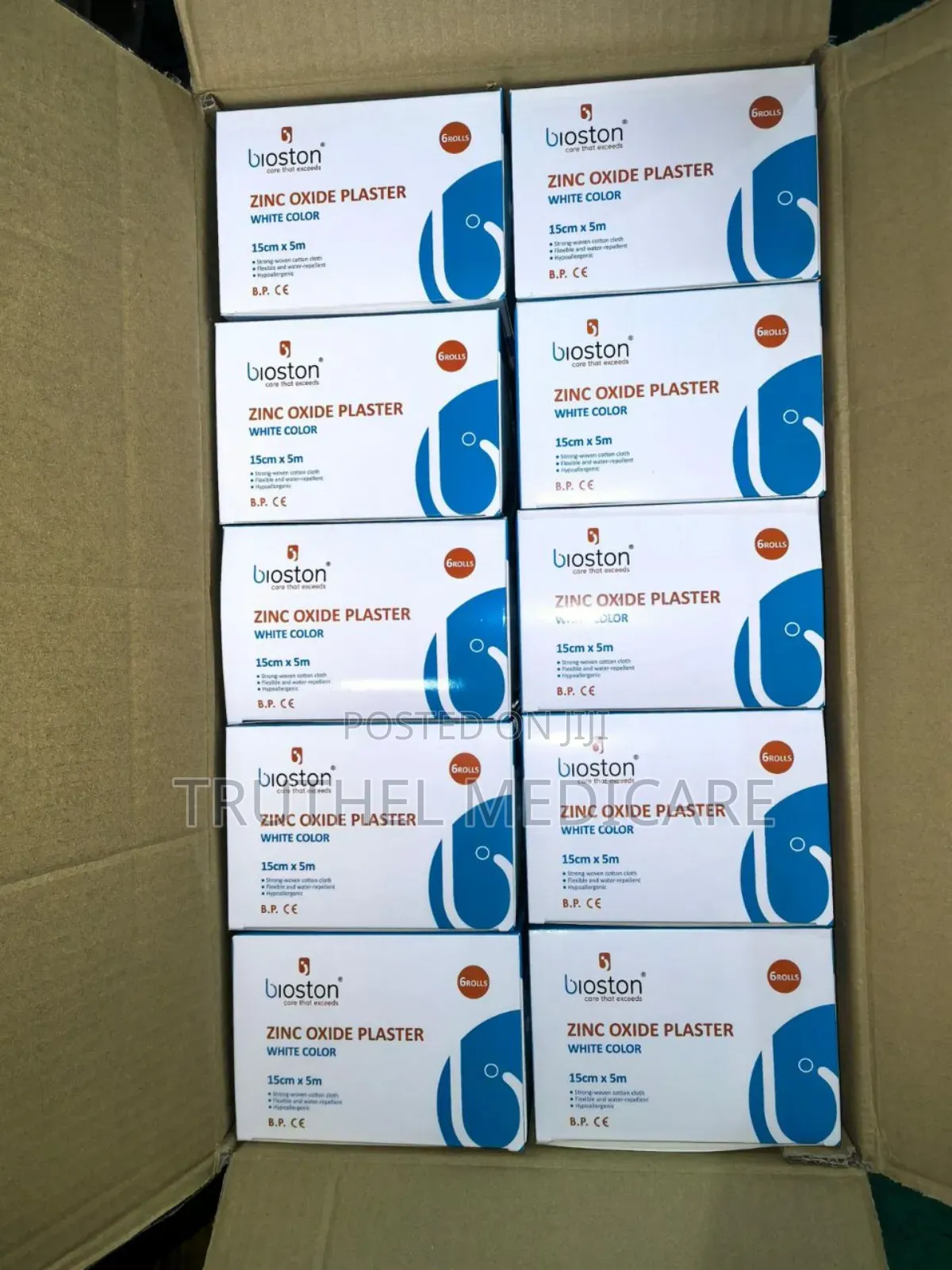 Zinc Oxide Plasters (2,3,4,6 Inches)