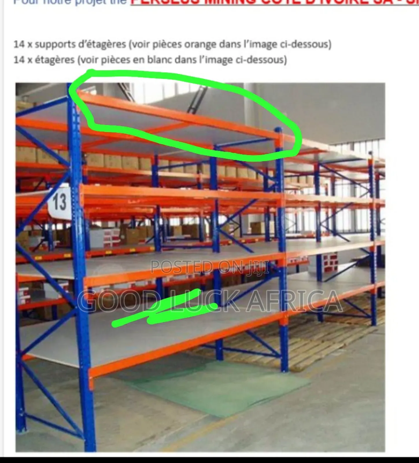 Warehouse Storage Shelf 500kg