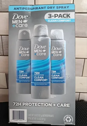 Dove Men Care Antiperspirant Dry Spray - 3 Pack