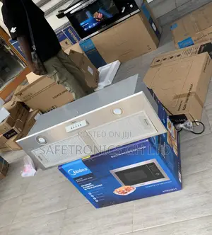 Authentic New Midea Grey Electric Hood Built in Extractor Sku: 90t01