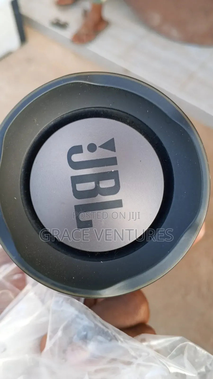 JBL Charge 3 Portable Bluetooth Speaker (Black)