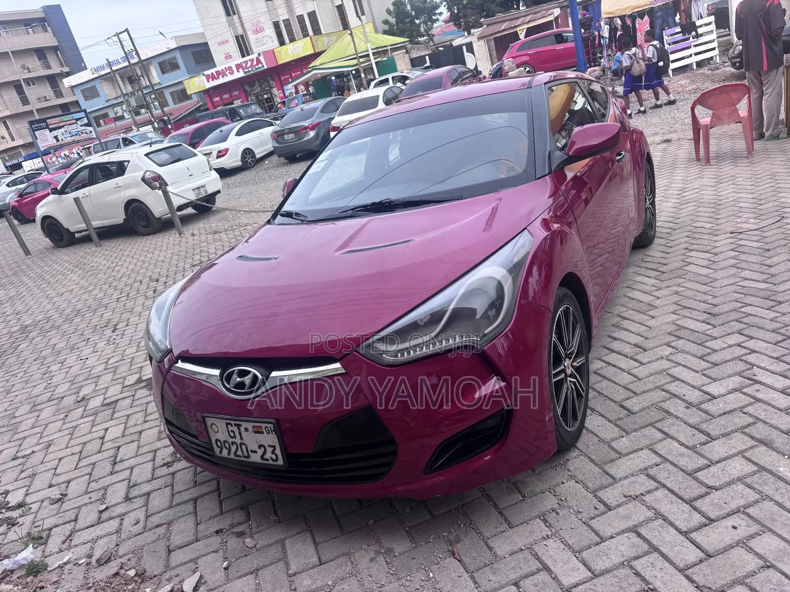Hyundai Veloster Automatic 2012 Red