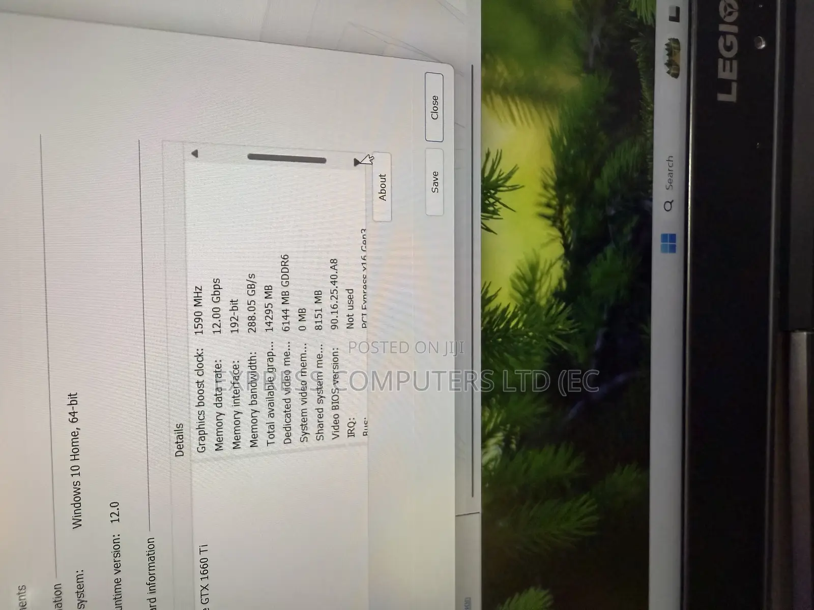 Laptop Lenovo Legion Y545 24GB Intel Core i7 SSHD+SSD 1T