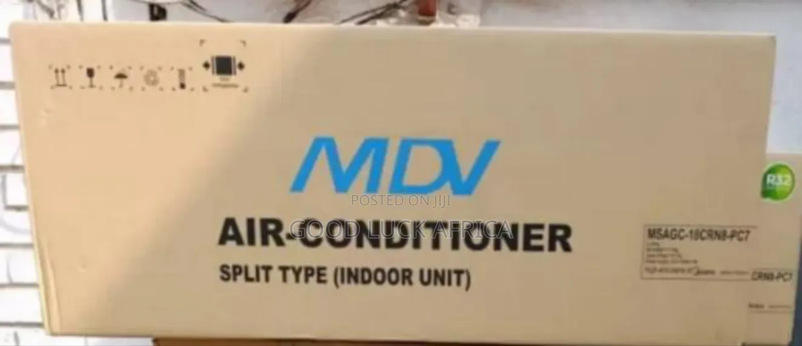 MDV Ac1.5hp Split 12000btu (Mdv-12crni) Gas R410