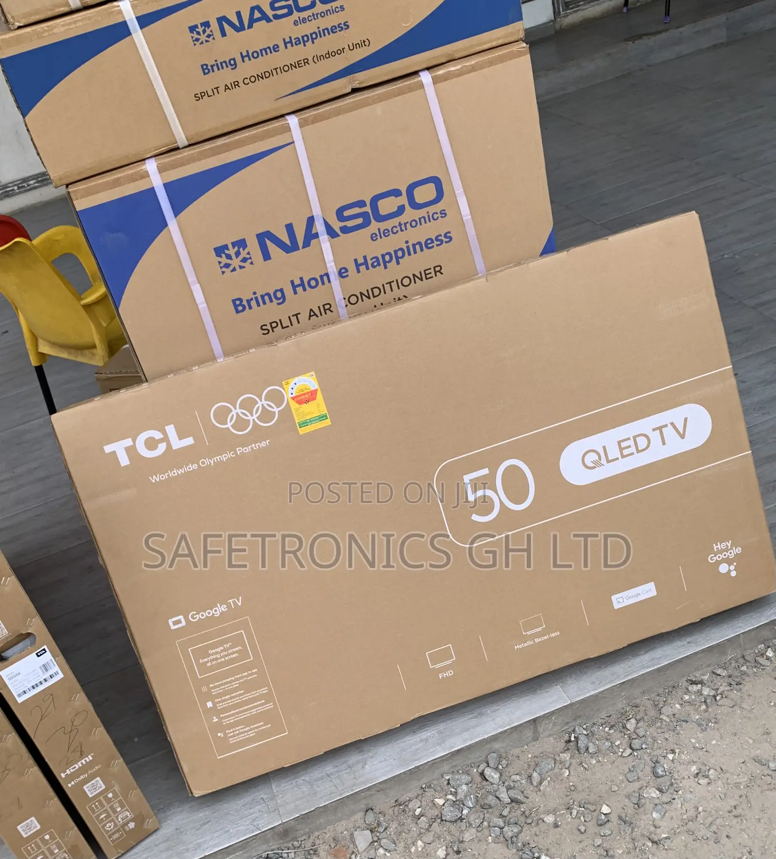 Genuine Best 50 Inch 50s5k Qled Uhd Android Frameless Tv