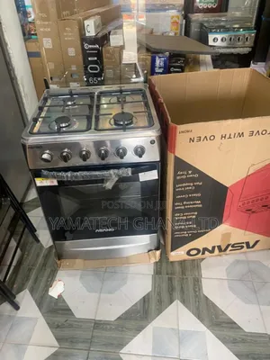 Best Quality Asano 60x60 Auto Ignition Gas Stove With Oven and Grill