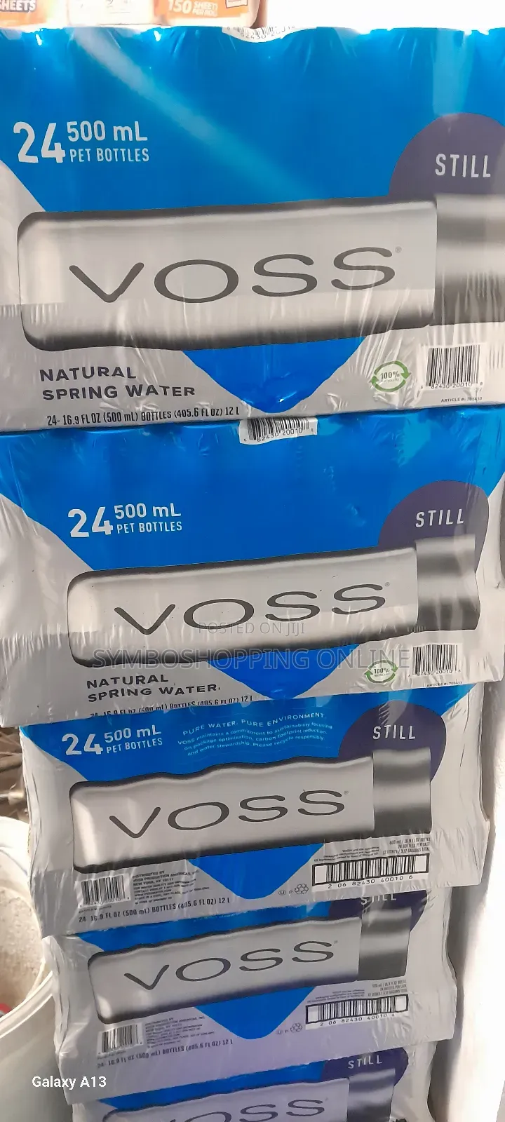 Voss Still Water, Pack of 24 X 500ml Pet Bottles_natural Mineral Water
