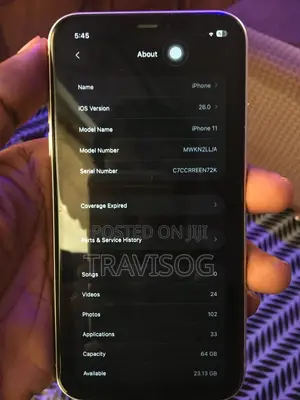 Apple iPhone 11 64 GB White
