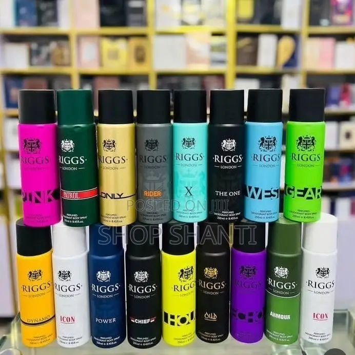 Riggs London 250ml Deodorant Body Spray