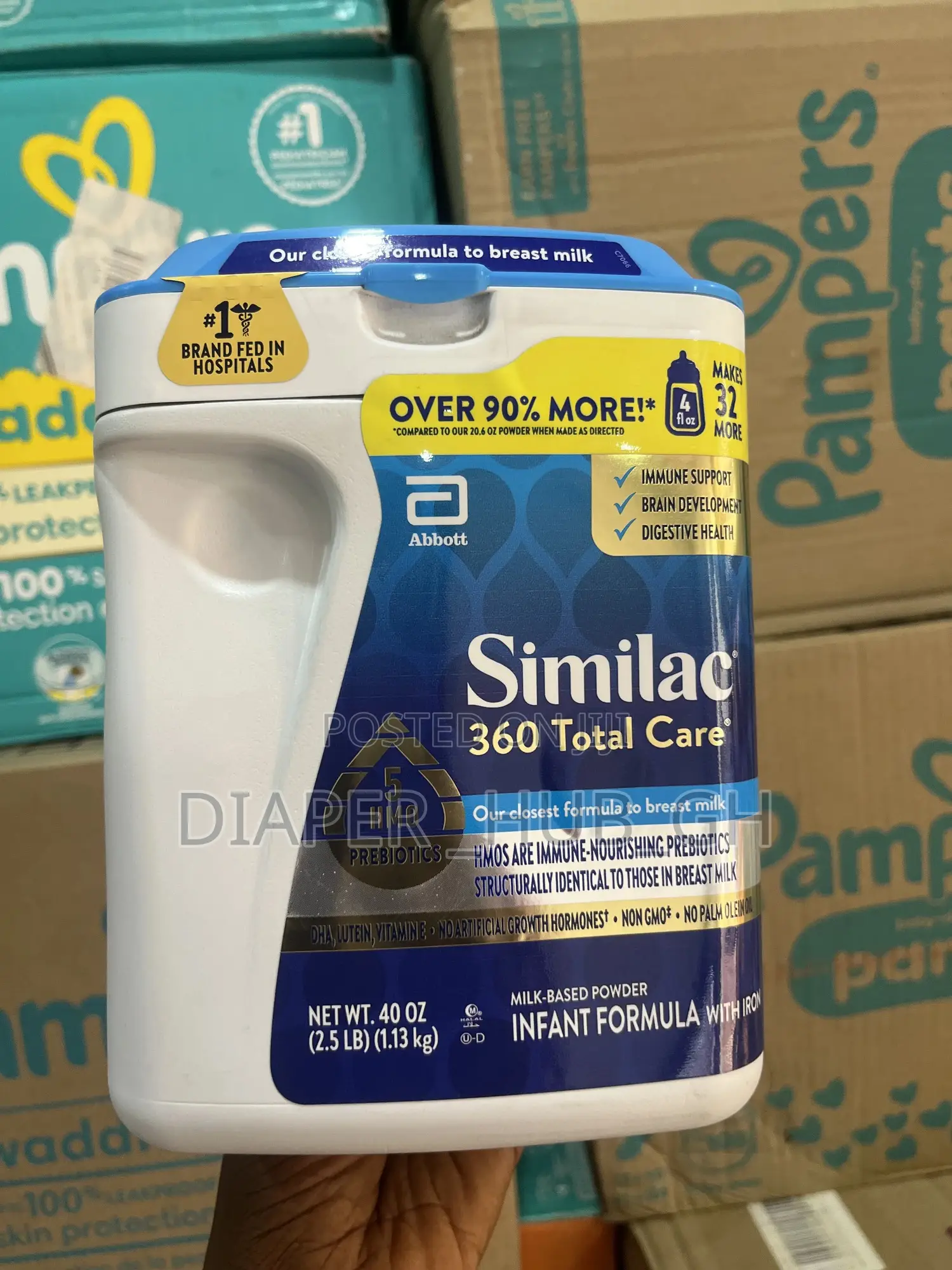 Similac 360 Total Care Baby Formula Powder(0-12m